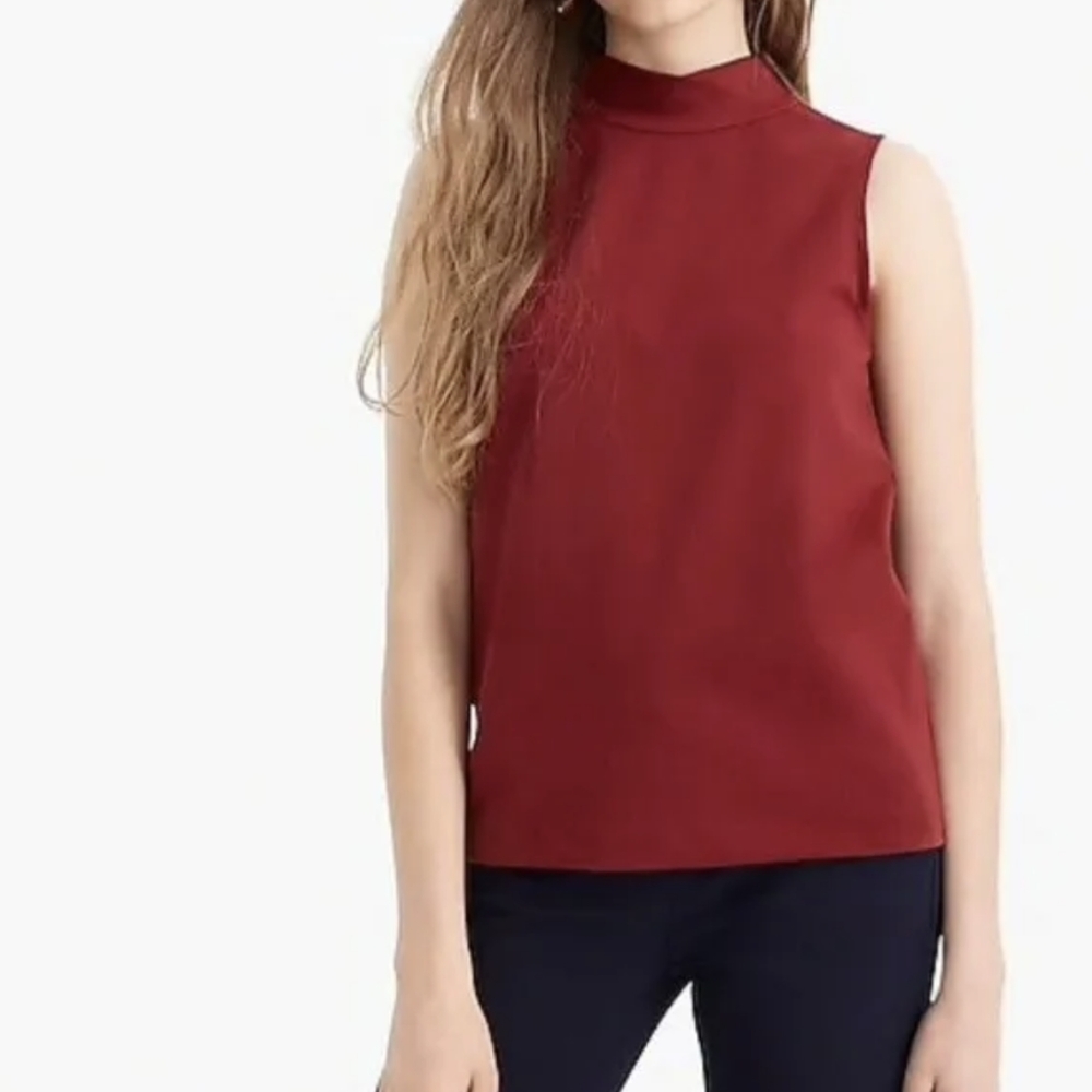 J Crew 365 sleeveless pointe knit top, size Large